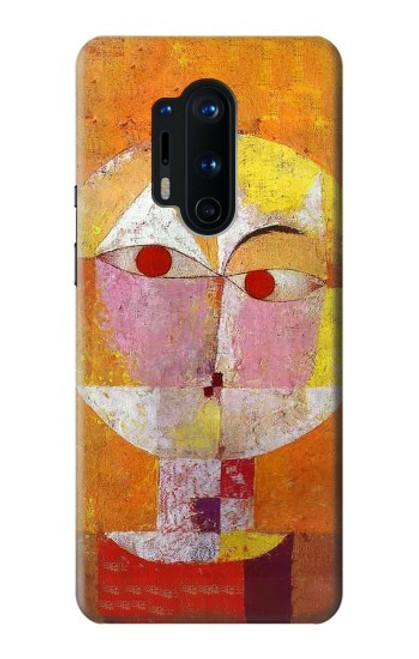 W3811 Paul Klee Senecio Man Head Hülle Schutzhülle Taschen und Leder Flip für OnePlus 8 Pro