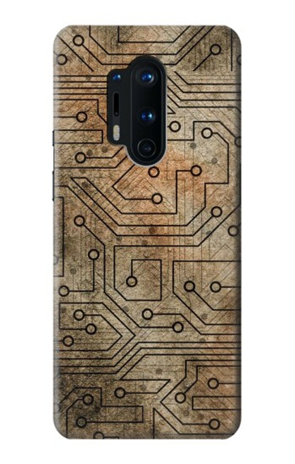 W3812 PCB Print Design Hülle Schutzhülle Taschen und Leder Flip für OnePlus 8 Pro