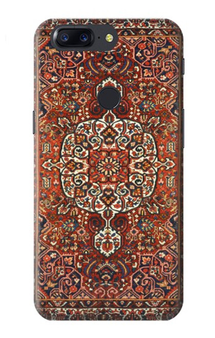 W3813 Persian Carpet Rug Pattern Hülle Schutzhülle Taschen und Leder Flip für OnePlus 5T