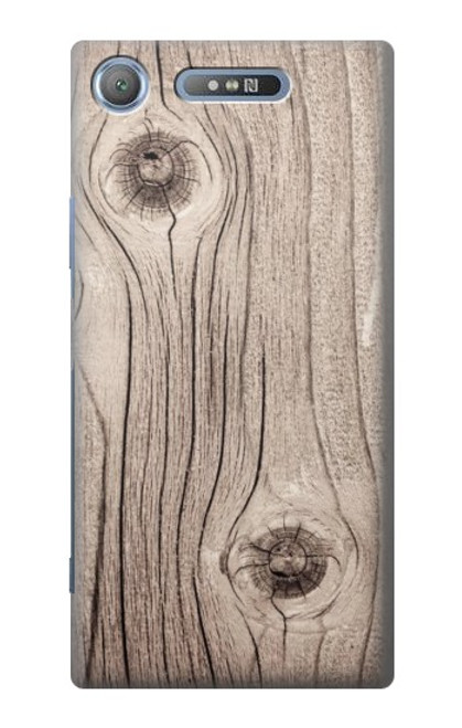 W3822 Tree Woods Texture Graphic Printed Hülle Schutzhülle Taschen und Leder Flip für Sony Xperia XZ1