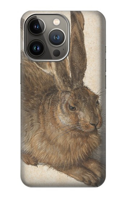 W3781 Albrecht Durer Young Hare Hülle Schutzhülle Taschen und Leder Flip für iPhone 13 Pro Max