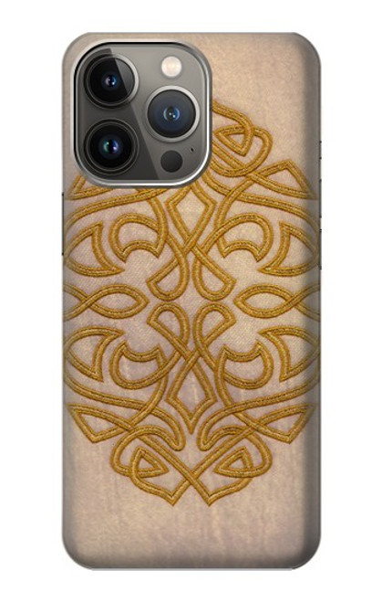 W3796 Celtic Knot Hülle Schutzhülle Taschen und Leder Flip für iPhone 13 Pro Max