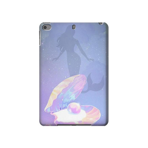 W3823 Beauty Pearl Mermaid Tablet Hülle Schutzhülle Taschen für iPad mini 4, iPad mini 5, iPad mini 5 (2019)