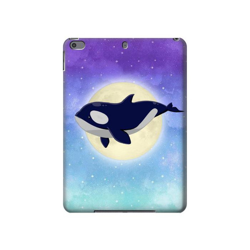 W3807 Killer Whale Orca Moon Pastel Fantasy Tablet Hülle Schutzhülle Taschen für iPad Pro 10.5, iPad Air (2019, 3rd)