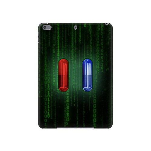 W3816 Red Pill Blue Pill Capsule Tablet Hülle Schutzhülle Taschen für iPad Pro 10.5, iPad Air (2019, 3rd)