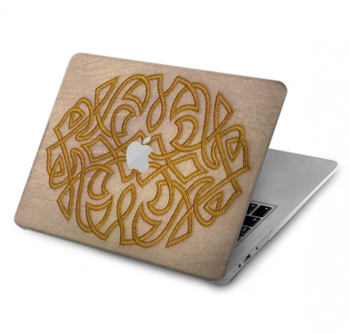 W3796 Celtic Knot Hülle Schutzhülle Taschen für MacBook Pro 13″ - A1706, A1708, A1989, A2159, A2289, A2251, A2338