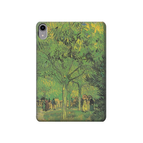 W3748 Van Gogh A Lane in a Public Garden Tablet Hülle Schutzhülle Taschen für iPad mini 6, iPad mini (2021)