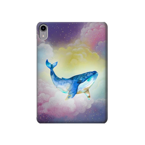 W3802 Dream Whale Pastel Fantasy Tablet Hülle Schutzhülle Taschen für iPad mini 6, iPad mini (2021)