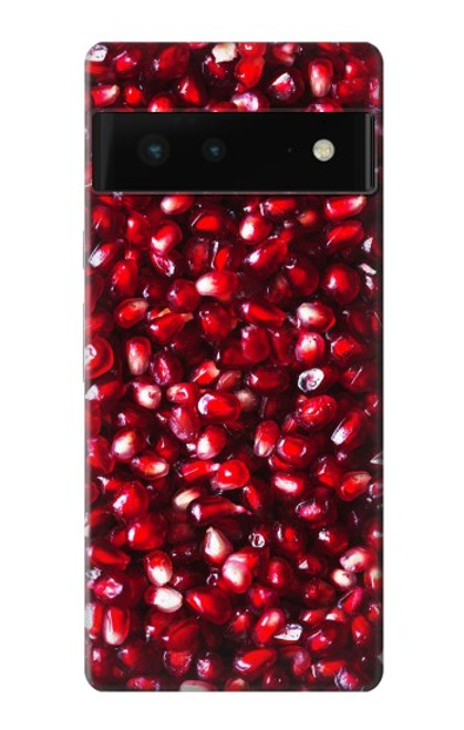 W3757 Pomegranate Hülle Schutzhülle Taschen und Leder Flip für Google Pixel 6