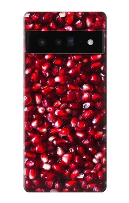 W3757 Pomegranate Hülle Schutzhülle Taschen und Leder Flip für Google Pixel 6 Pro