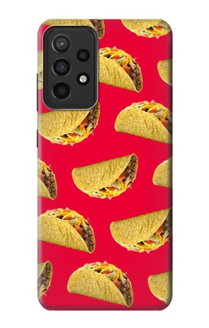 W3755 Mexican Taco Tacos Hülle Schutzhülle Taschen und Leder Flip für Samsung Galaxy A52s 5G