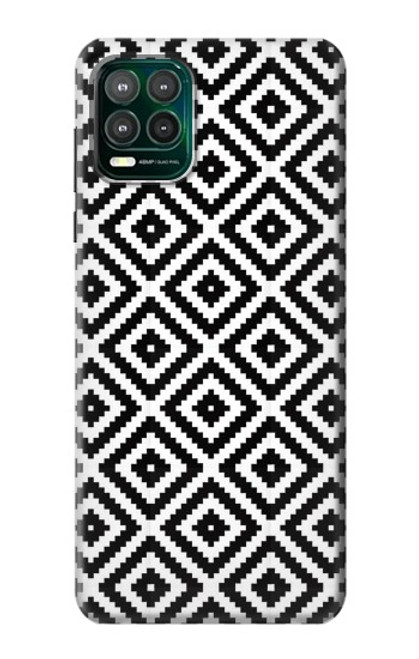 W3424 Ruta Pattern Hülle Schutzhülle Taschen und Leder Flip für Motorola Moto G Stylus 5G