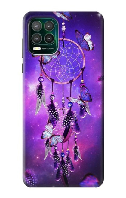 W3685 Dream Catcher Hülle Schutzhülle Taschen und Leder Flip für Motorola Moto G Stylus 5G