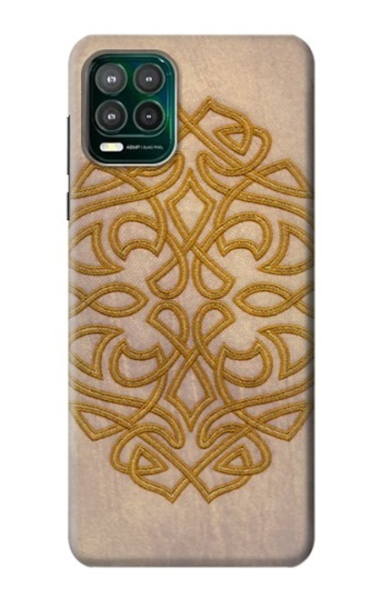 W3796 Celtic Knot Hülle Schutzhülle Taschen und Leder Flip für Motorola Moto G Stylus 5G