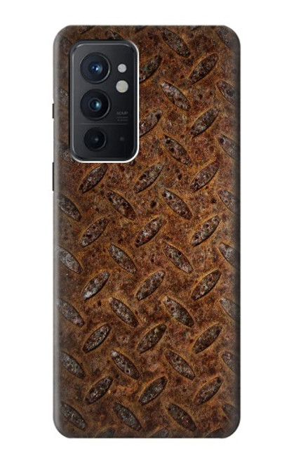W0542 Rust Texture Hülle Schutzhülle Taschen und Leder Flip für OnePlus 9RT 5G