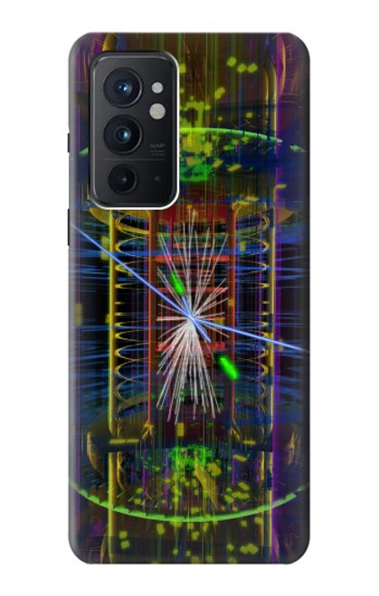 W3545 Quantum Particle Collision Hülle Schutzhülle Taschen und Leder Flip für OnePlus 9RT 5G