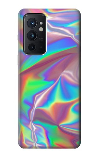 W3597 Holographic Photo Printed Hülle Schutzhülle Taschen und Leder Flip für OnePlus 9RT 5G