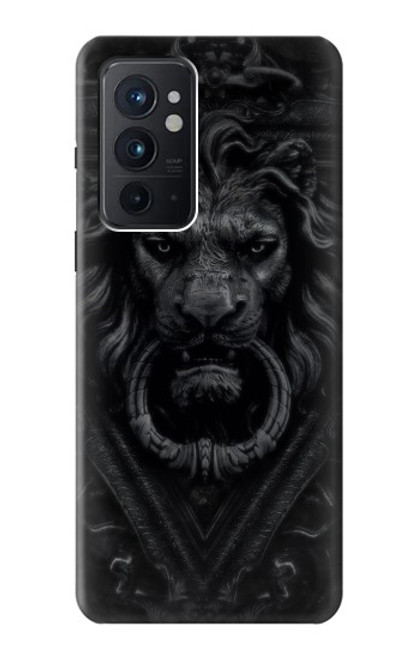W3619 Dark Gothic Lion Hülle Schutzhülle Taschen und Leder Flip für OnePlus 9RT 5G