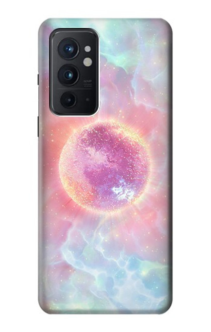 W3709 Pink Galaxy Hülle Schutzhülle Taschen und Leder Flip für OnePlus 9RT 5G