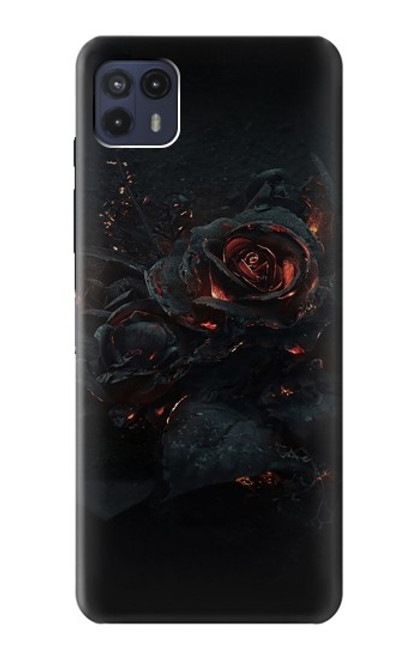 W3672 Burned Rose Hülle Schutzhülle Taschen und Leder Flip für Motorola Moto G50 5G [for G50 5G only. NOT for G50]