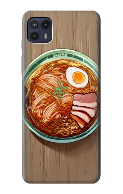 W3756 Ramen Noodles Hülle Schutzhülle Taschen und Leder Flip für Motorola Moto G50 5G [for G50 5G only. NOT for G50]