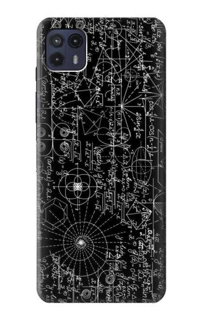 W3808 Mathematics Blackboard Hülle Schutzhülle Taschen und Leder Flip für Motorola Moto G50 5G [for G50 5G only. NOT for G50]