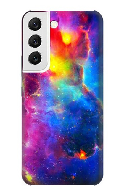 W3371 Nebula Sky Hülle Schutzhülle Taschen und Leder Flip für Samsung Galaxy S22