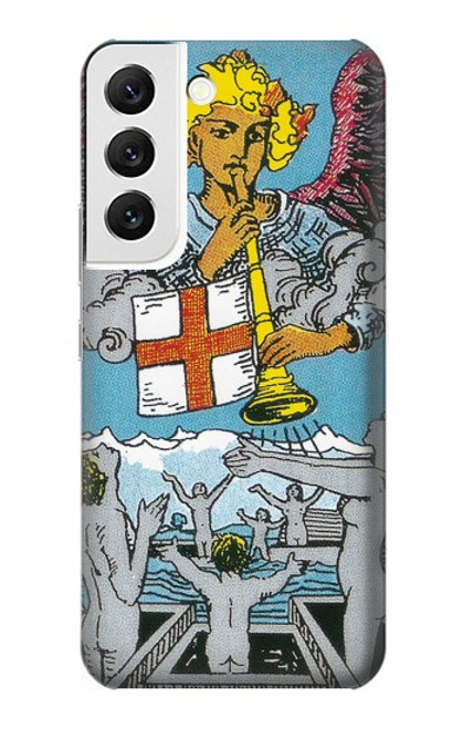 W3743 Tarot Card The Judgement Hülle Schutzhülle Taschen und Leder Flip für Samsung Galaxy S22