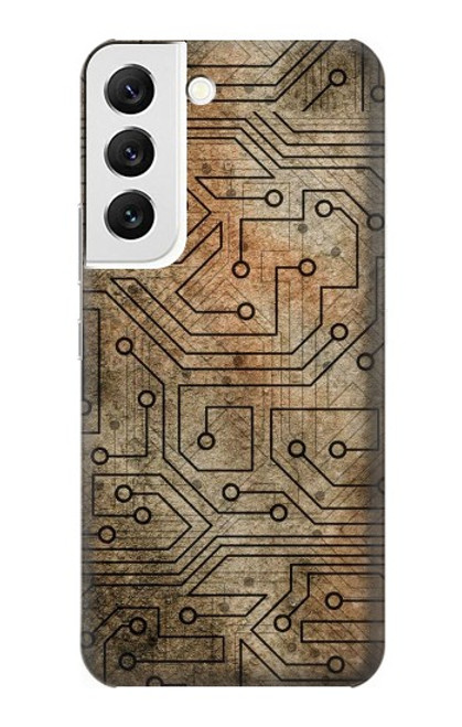 W3812 PCB Print Design Hülle Schutzhülle Taschen und Leder Flip für Samsung Galaxy S22