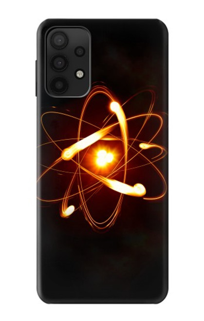 W3547 Quantum Atom Hülle Schutzhülle Taschen und Leder Flip für Samsung Galaxy M32 5G
