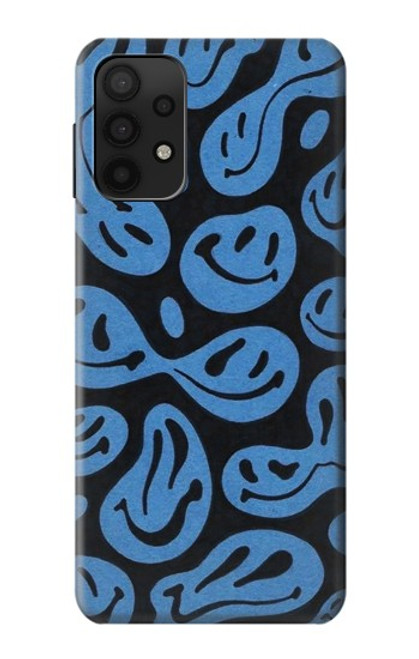 W3679 Cute Ghost Pattern Hülle Schutzhülle Taschen und Leder Flip für Samsung Galaxy M32 5G