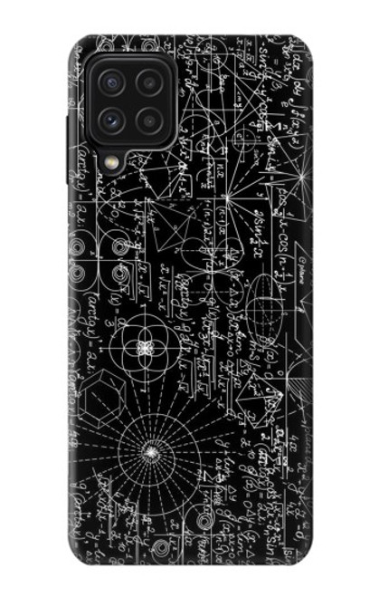 W3808 Mathematics Blackboard Hülle Schutzhülle Taschen und Leder Flip für Samsung Galaxy M22