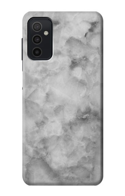 W2845 Gray Marble Texture Hülle Schutzhülle Taschen und Leder Flip für Samsung Galaxy M52 5G