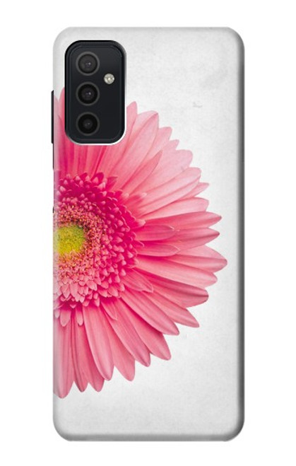 W3044 Vintage Pink Gerbera Daisy Hülle Schutzhülle Taschen und Leder Flip für Samsung Galaxy M52 5G