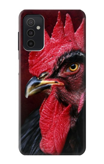 W3797 Chicken Rooster Hülle Schutzhülle Taschen und Leder Flip für Samsung Galaxy M52 5G