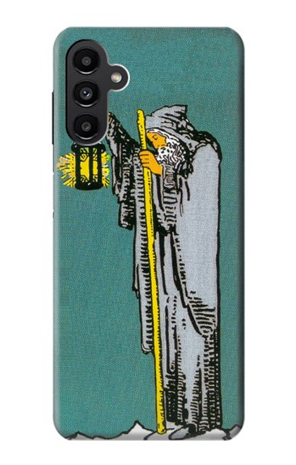 W3741 Tarot Card The Hermit Hülle Schutzhülle Taschen und Leder Flip für Samsung Galaxy A13 5G