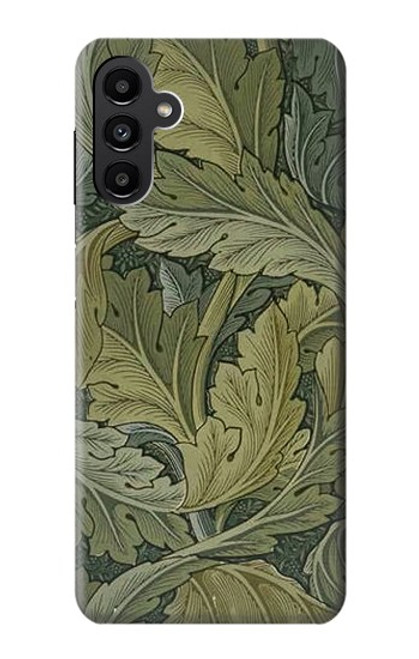 W3790 William Morris Acanthus Leaves Hülle Schutzhülle Taschen und Leder Flip für Samsung Galaxy A13 5G