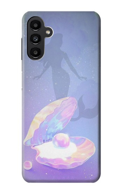 W3823 Beauty Pearl Mermaid Hülle Schutzhülle Taschen und Leder Flip für Samsung Galaxy A13 5G