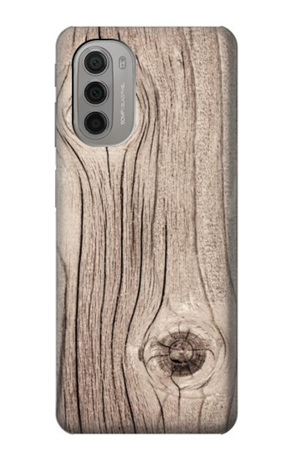 W3822 Tree Woods Texture Graphic Printed Hülle Schutzhülle Taschen und Leder Flip für Motorola Moto G51 5G