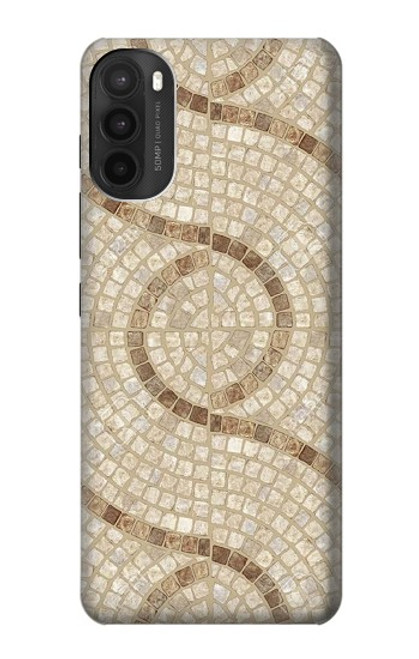 W3703 Mosaic Tiles Hülle Schutzhülle Taschen und Leder Flip für Motorola Moto G71 5G