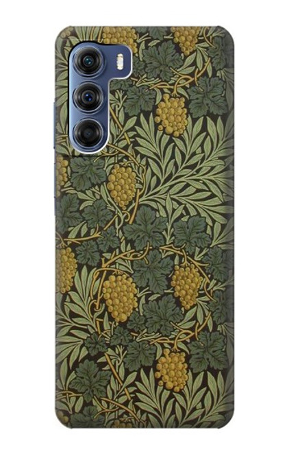 W3662 William Morris Vine Pattern Hülle Schutzhülle Taschen und Leder Flip für Motorola Edge S30