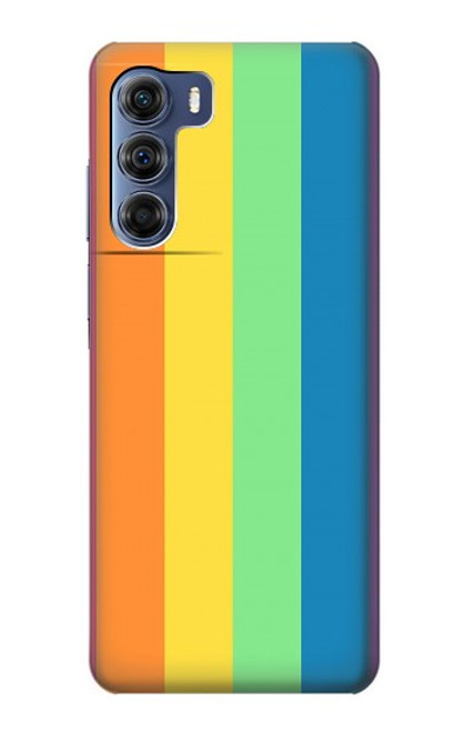 W3699 LGBT Pride Hülle Schutzhülle Taschen und Leder Flip für Motorola Edge S30