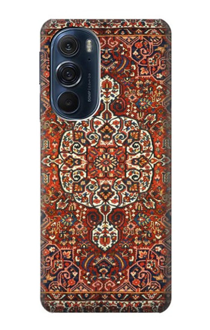 W3813 Persian Carpet Rug Pattern Hülle Schutzhülle Taschen und Leder Flip für Motorola Edge X30