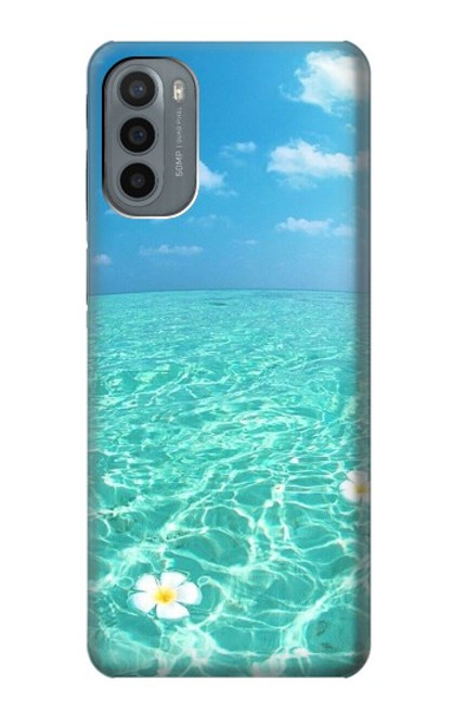 W3720 Summer Ocean Beach Hülle Schutzhülle Taschen und Leder Flip für Motorola Moto G31
