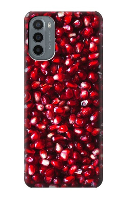 W3757 Pomegranate Hülle Schutzhülle Taschen und Leder Flip für Motorola Moto G31