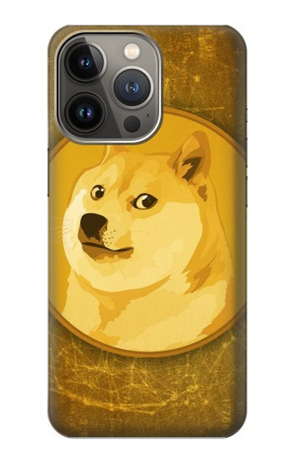 W3826 Dogecoin Shiba Hülle Schutzhülle Taschen und Leder Flip für iPhone 13 Pro