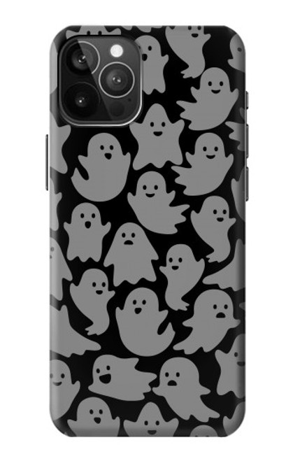 W3835 Cute Ghost Pattern Hülle Schutzhülle Taschen und Leder Flip für iPhone 12 Pro Max