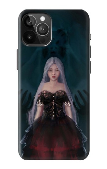 W3847 Lilith Devil Bride Gothic Girl Skull Grim Reaper Hülle Schutzhülle Taschen und Leder Flip für iPhone 12 Pro Max