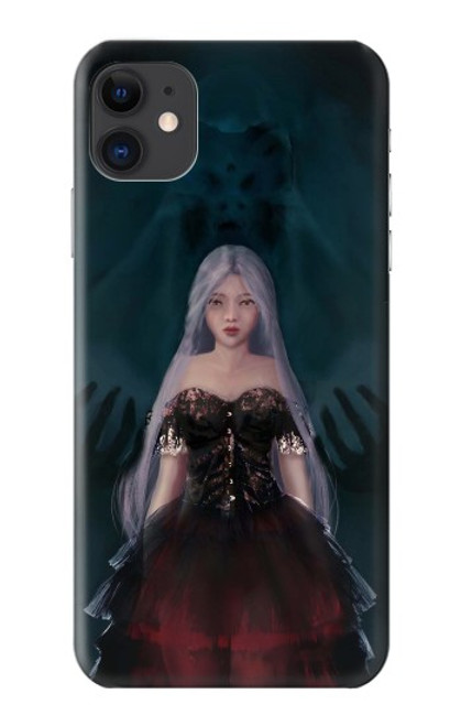 W3847 Lilith Devil Bride Gothic Girl Skull Grim Reaper Hülle Schutzhülle Taschen und Leder Flip für iPhone 11