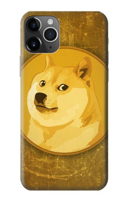 W3826 Dogecoin Shiba Hülle Schutzhülle Taschen und Leder Flip für iPhone 11 Pro